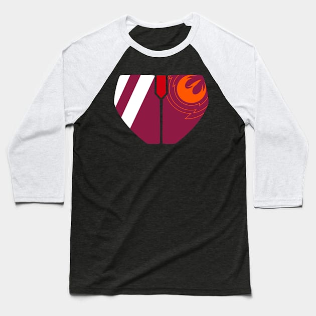 Sabine Wren armor (S1) Baseball T-Shirt by ChopperDesign